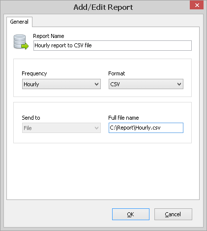 SoftPerfect File Access Monitor - Scheduled report